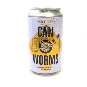 Yeti Pop Top "Can O Worms" Empty Storage Can 12oz